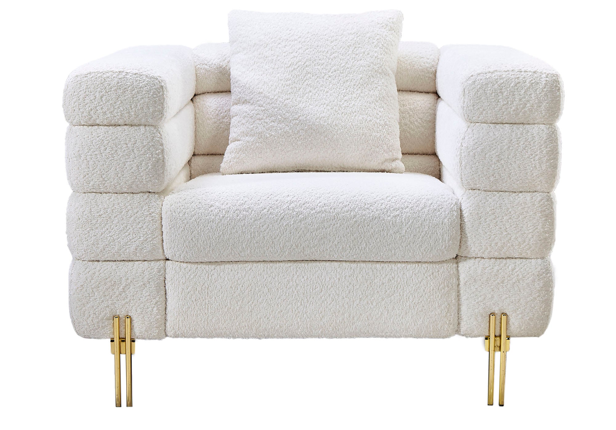 Coz Ivory Bouclé Chair - MJM Furniture