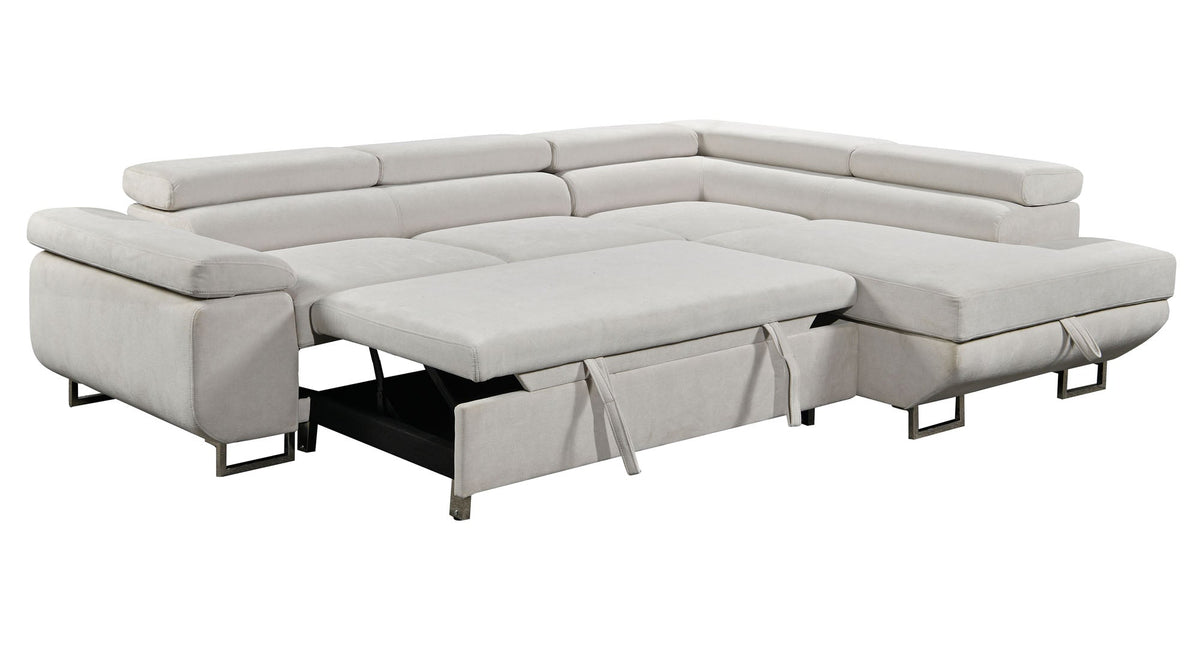 Ace 2 Piece Sleeper Sectional - MJM Furniture