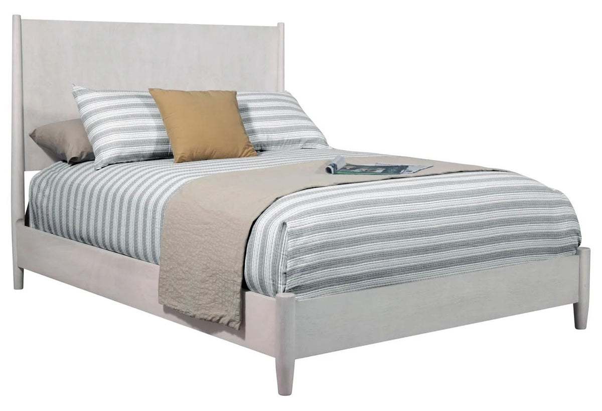 Hygge Dove Panel Bed - MJM Furniture