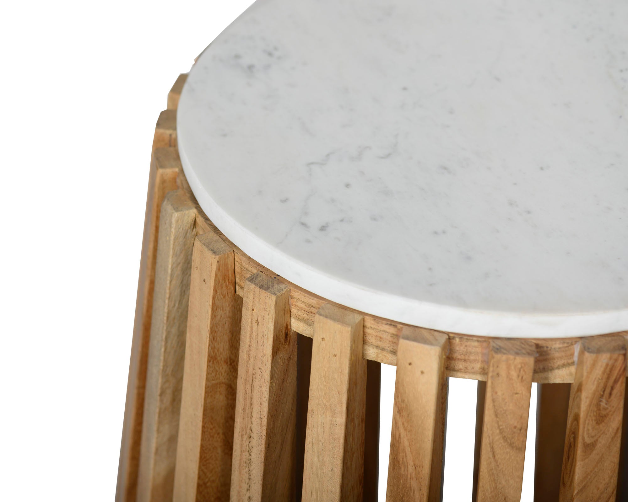Istanbul Marble End Table - MJM Furniture