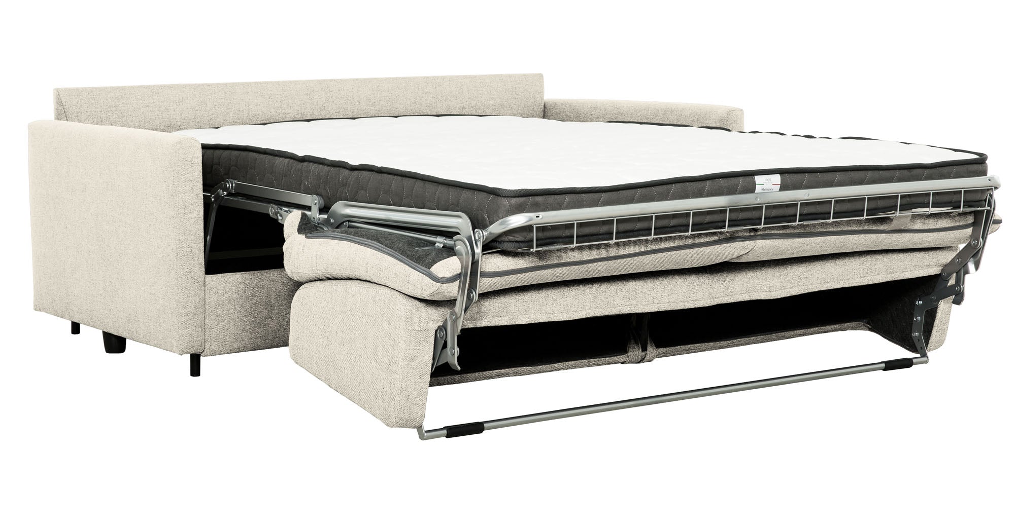 Mia Ivory Double Sofa Bed Sleeper - MJM Furniture