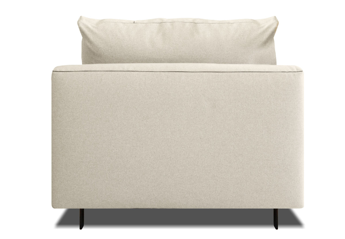 Remi Stone Wheat Chaise - MJM Furniture