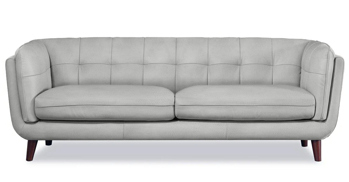 Seymour Silver Fabric Sofa - MJM Furniture