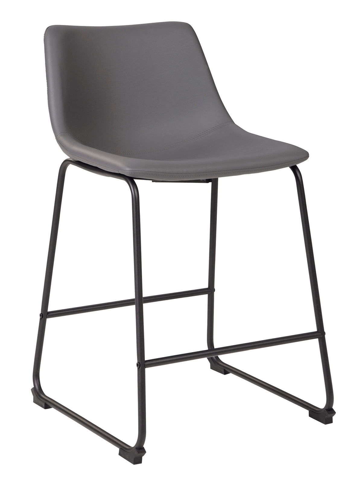 Centiar Gray 24&quot; Counter Barstool - MJM Furniture