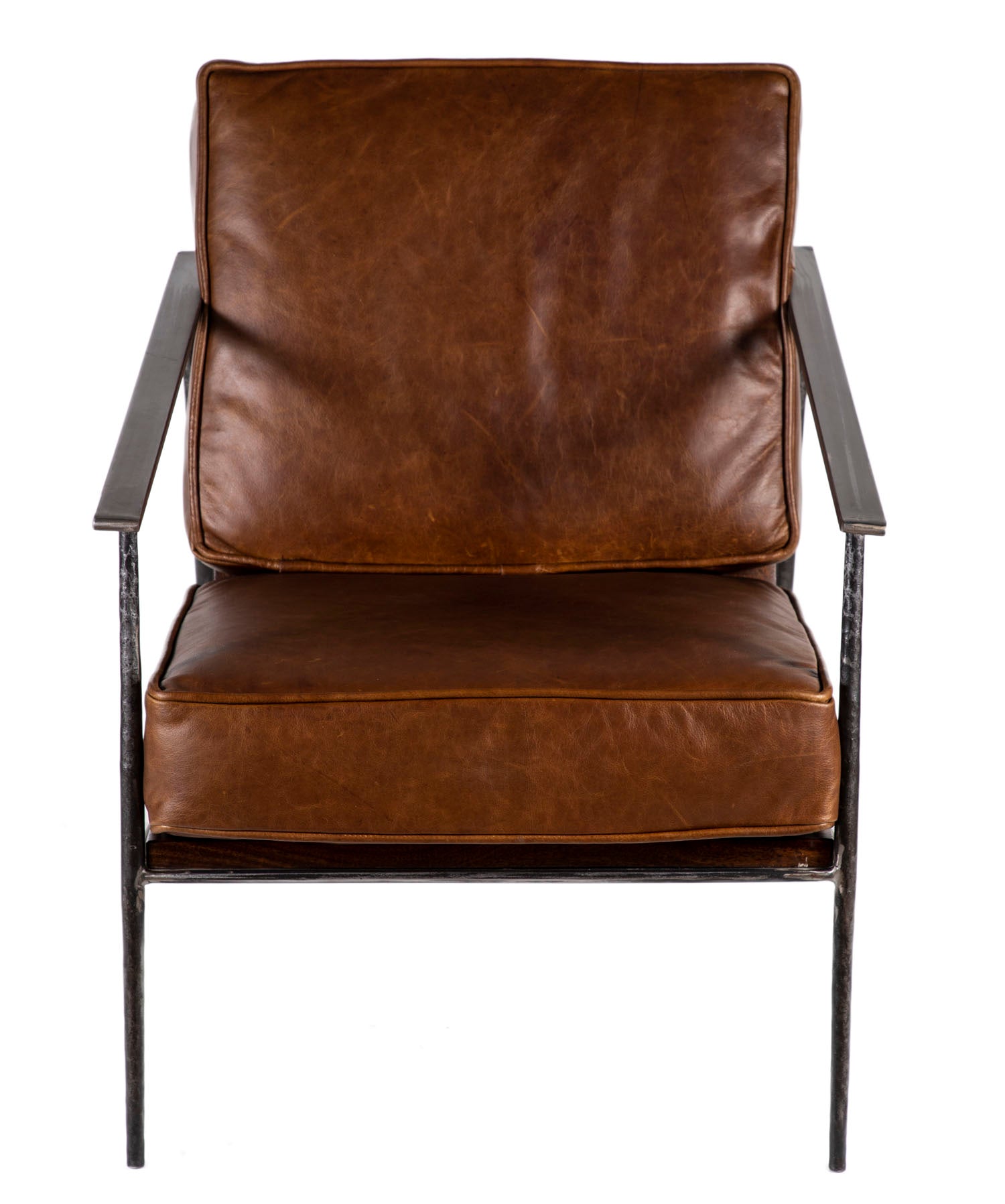Fountain Leather Accent Chair - MJM Furniture