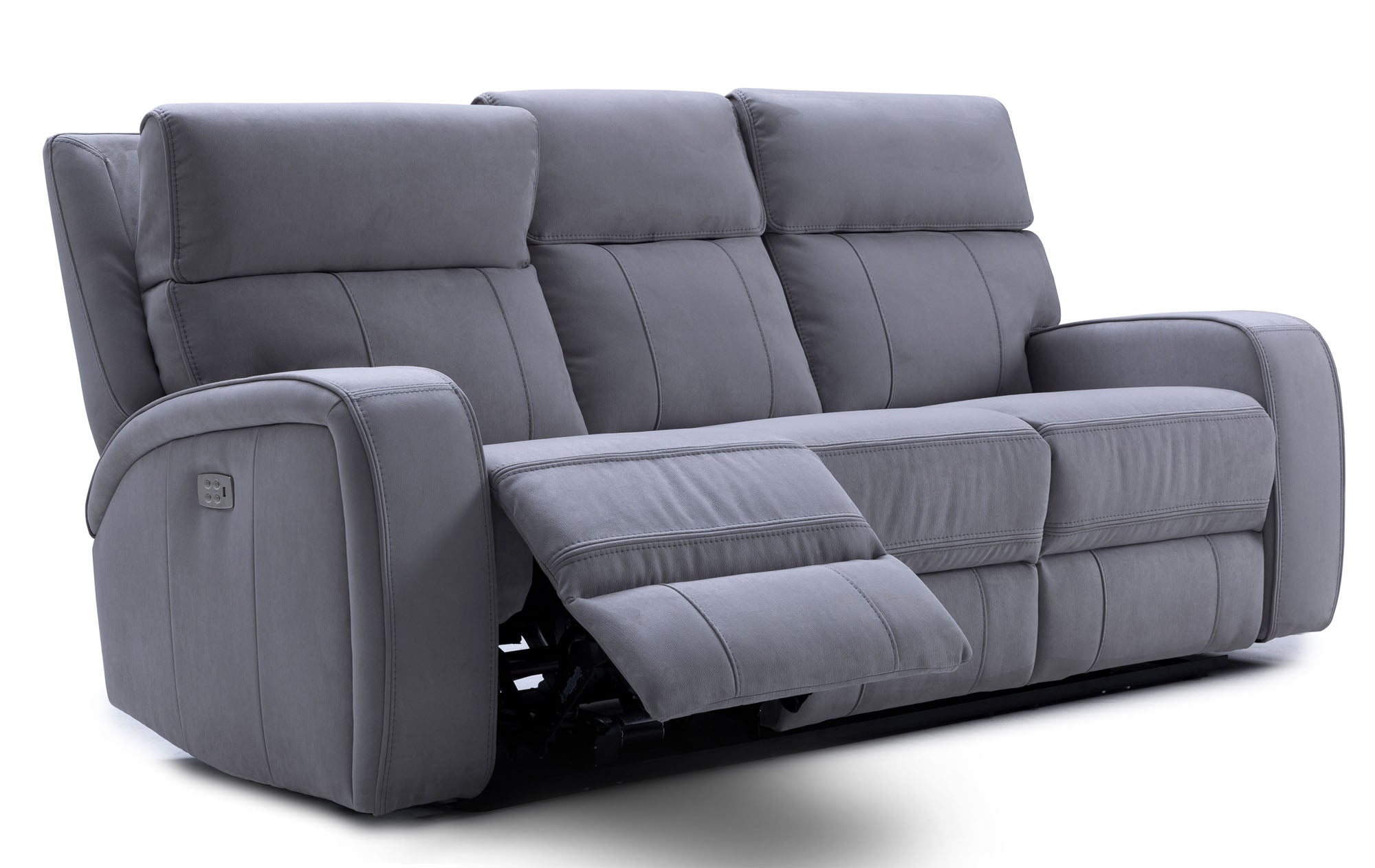 Ryler Power Reclining Sofa w/Power Headrest - MJM Furniture