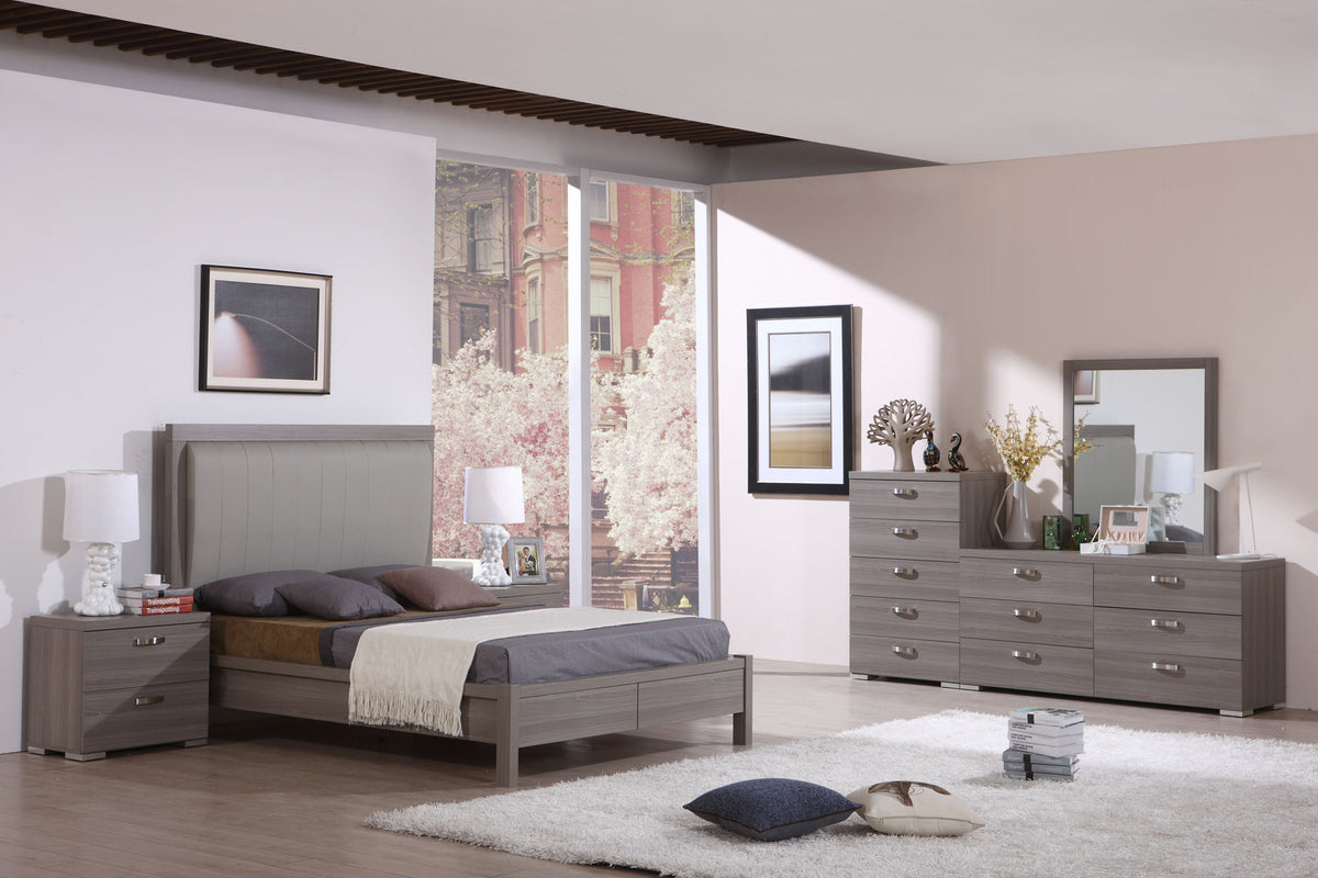 Nova 6 Drawer Dresser &amp; Mirror - MJM Furniture