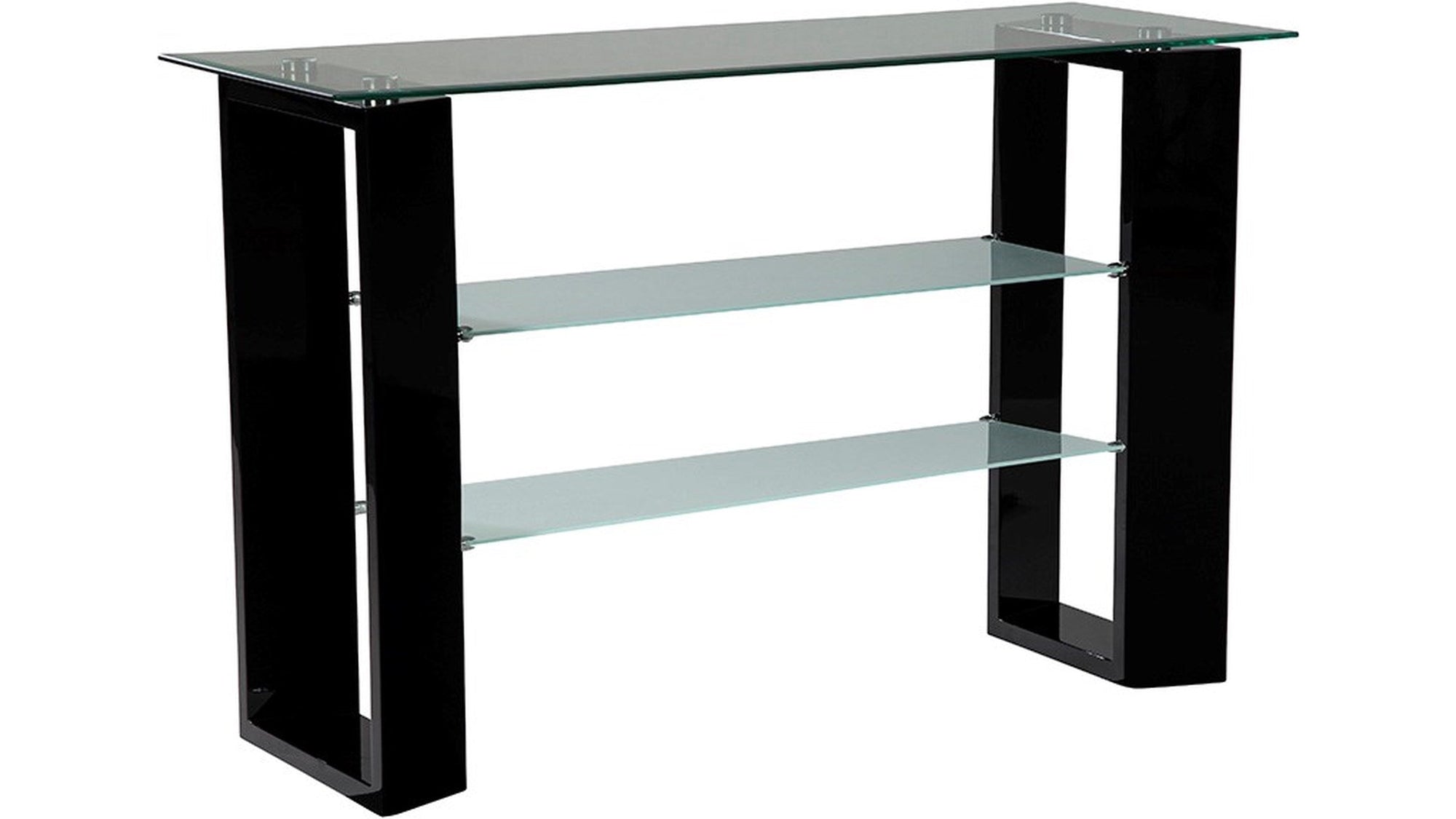 Skye Black Console Table - MJM Furniture