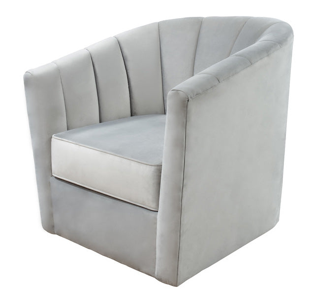 Azai Channel Swivel Chair - MJM Furniture