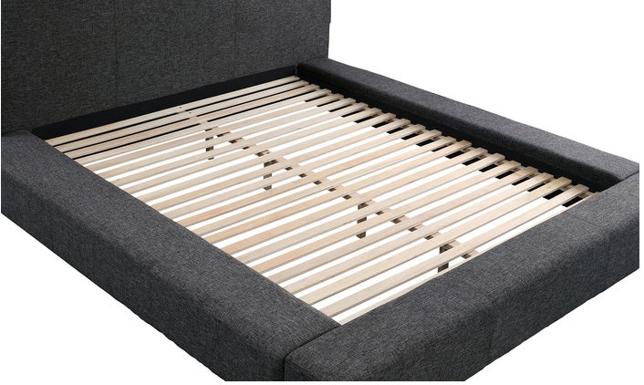Levi Upholstered Platform Bed - MJM Furniture