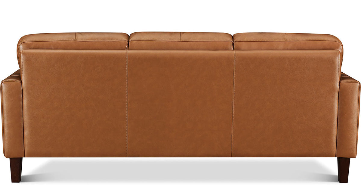 Cassia Leather Sofa - MJM Furniture