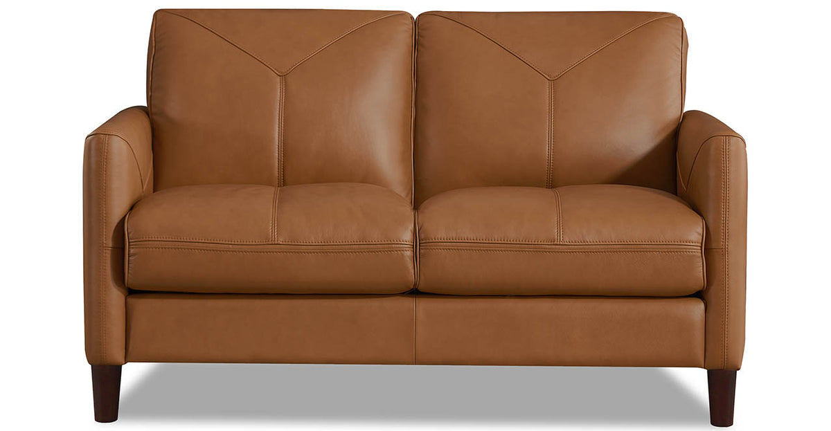 Yorkdale Leather Loveseat - MJM Furniture