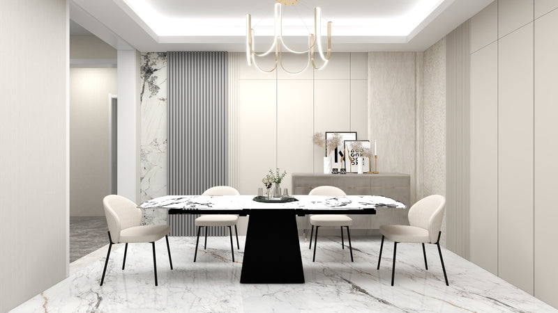 Terra Sintered Stone Extendable Dining Table - MJM Furniture