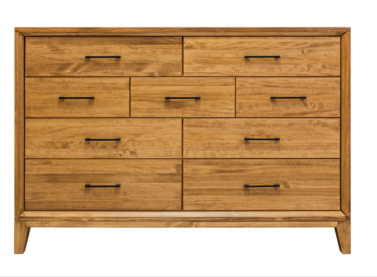 Nexus Pine Dresser & Mirror - MJM Furniture