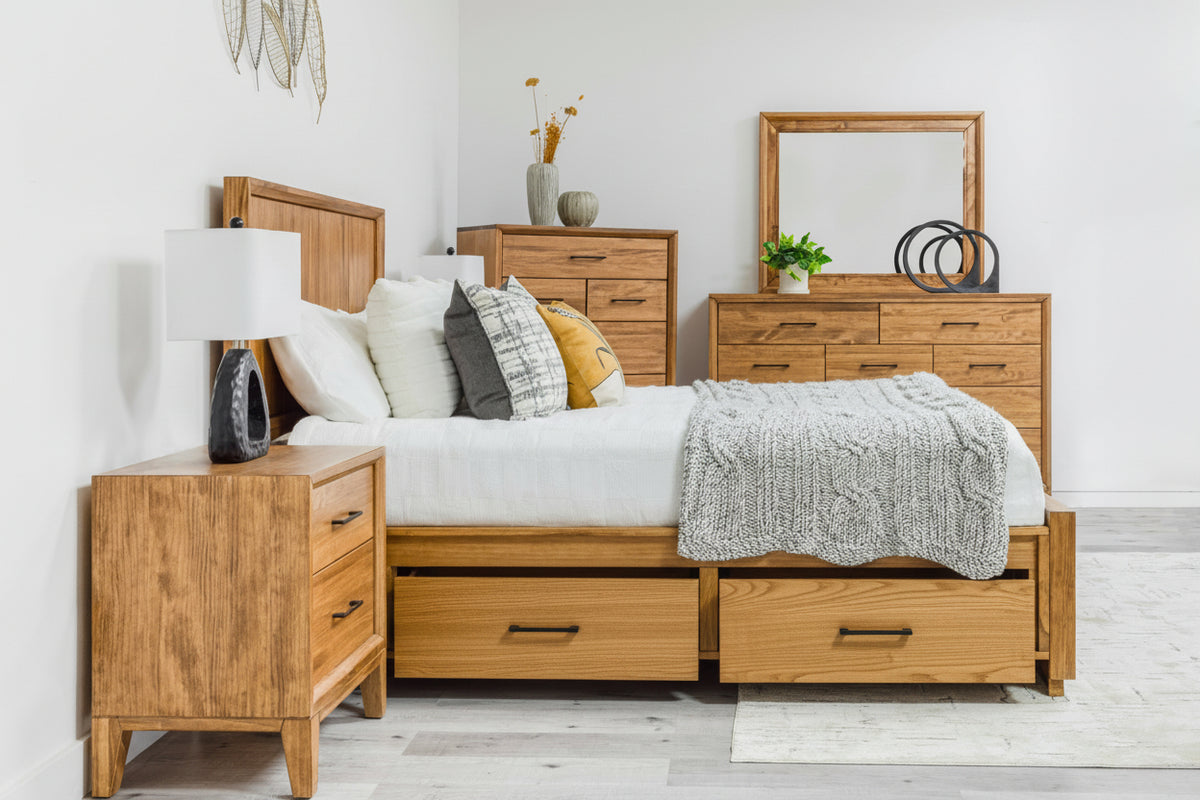 Nexus Pine Storage Bed