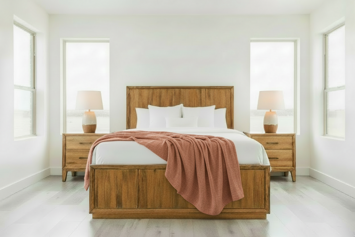 Nexus Pine Storage Bed - MJM Furniture