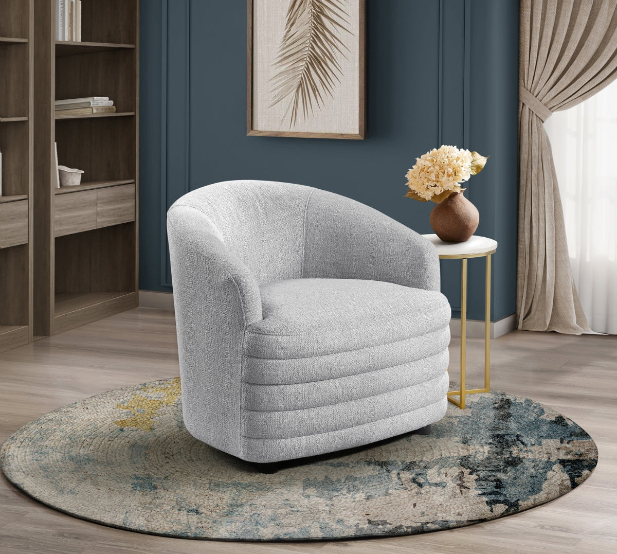 Seville Light Gray Accent Chair Chairs MAZ