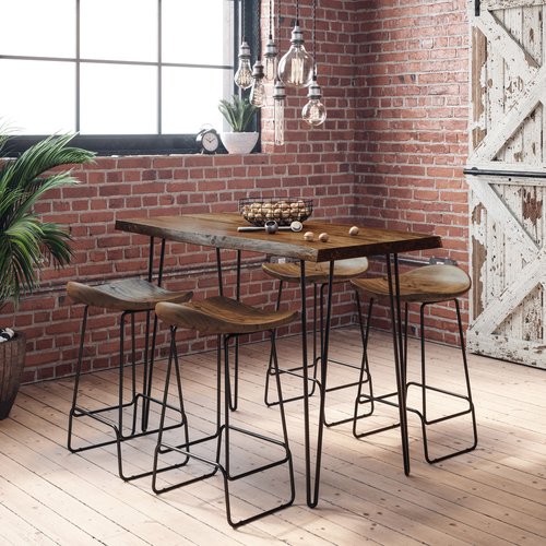 Nature&#39;s Edge Chestnut Counter Stool - MJM Furniture