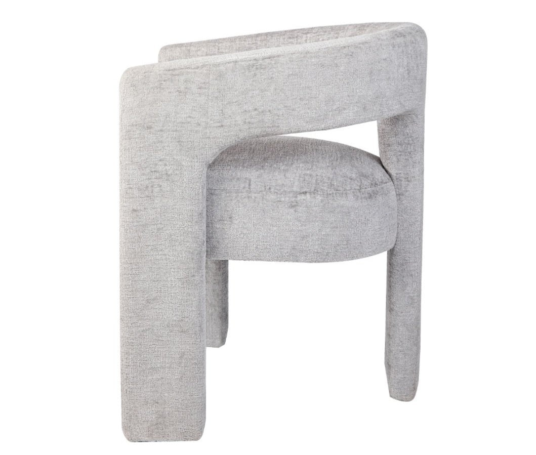 Paris Gray Upholstered Dining Chair - MJM Furniture