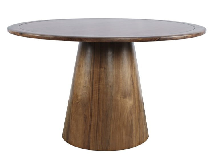 Urban Walnut Round Dining Table - MJM Furniture
