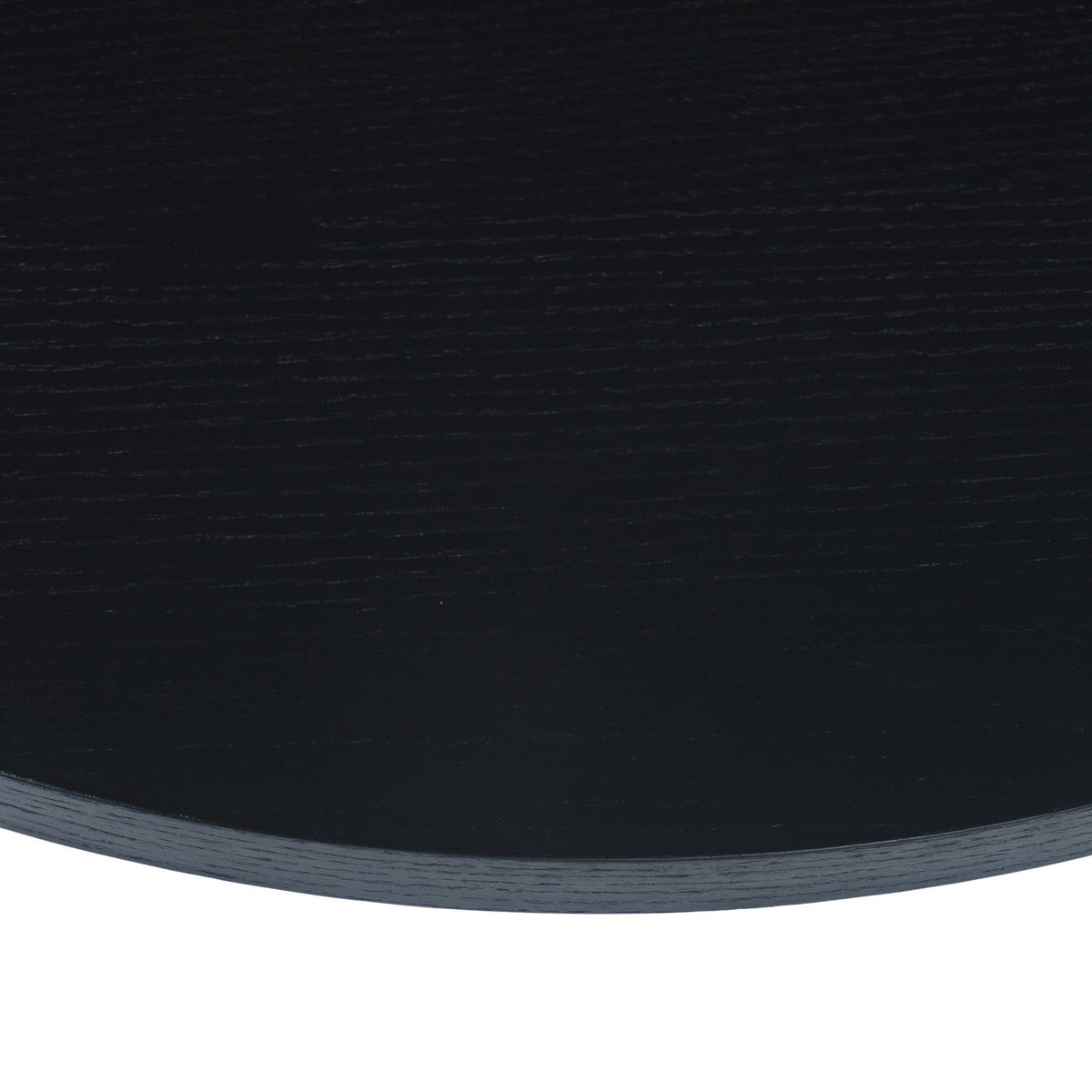 Colton Black 40" Round Coffee Table