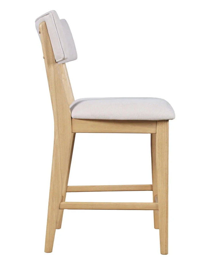 Flynn Natural Counter Stool - MJM Furniture