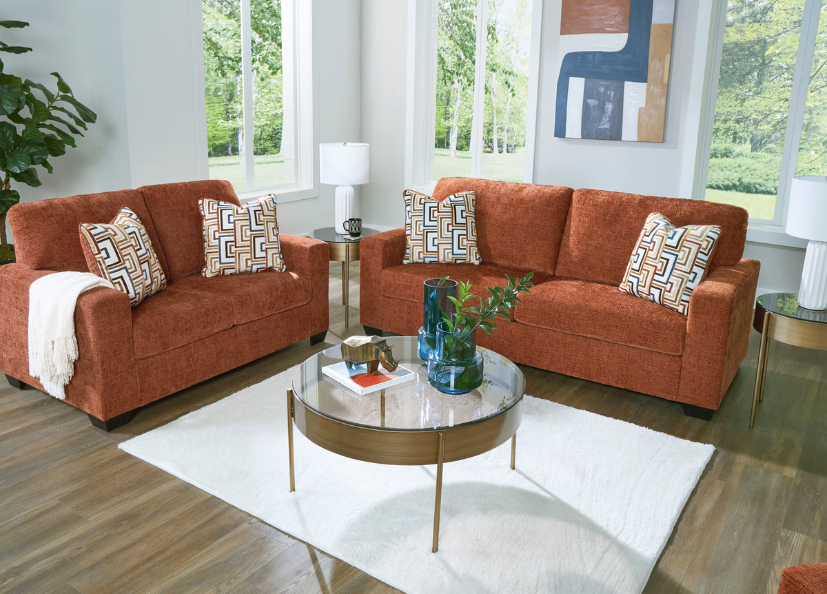 Aviemore Spice Loveseat - MJM Furniture