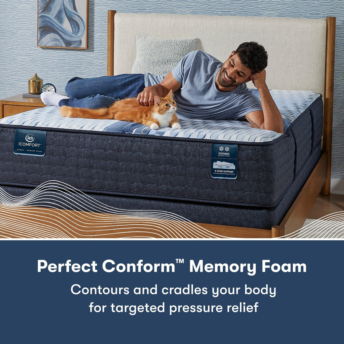 Serta iComfort Neo Firm Mattress - MJM Furniture