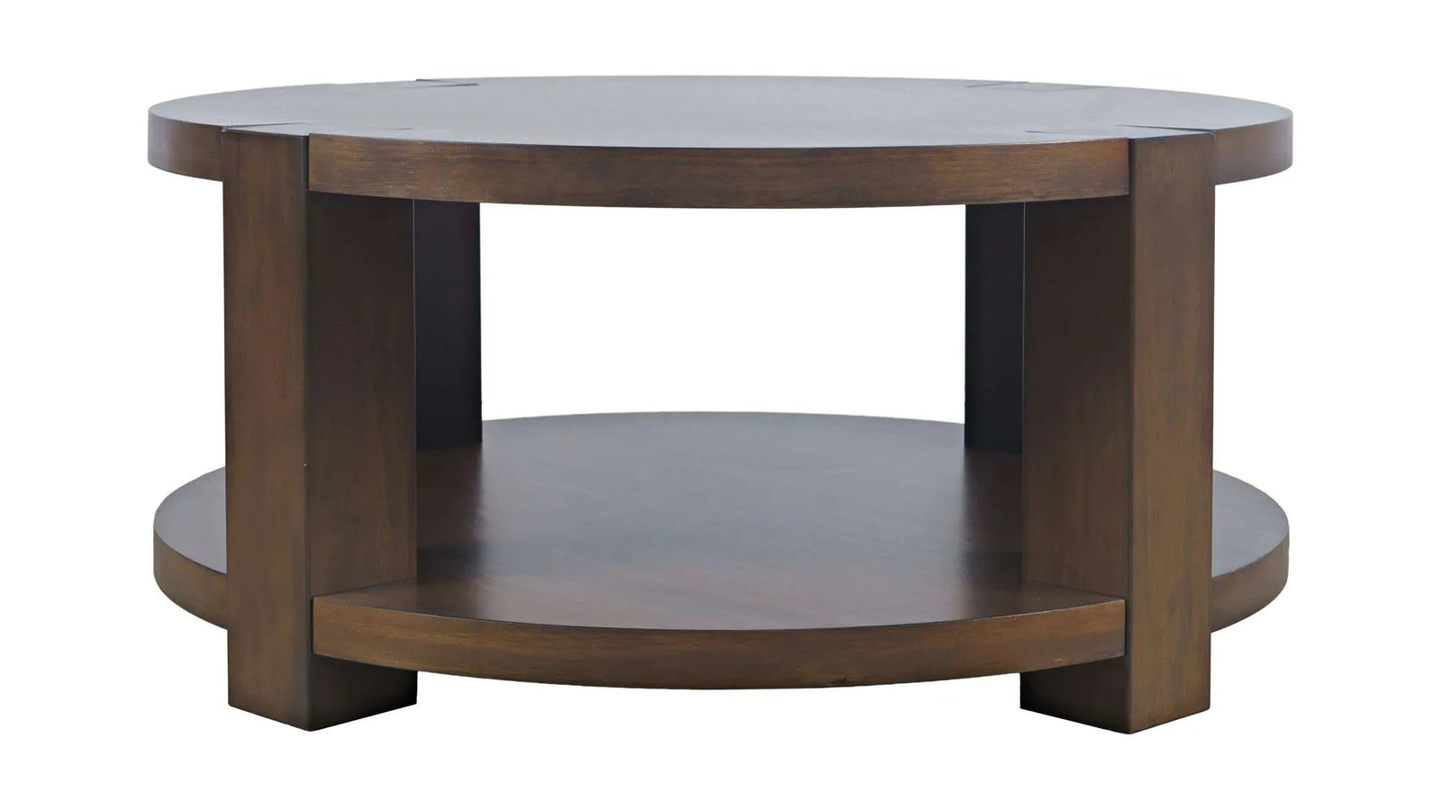 Wells 40" Round Coffee Table Coffee Tables JOF