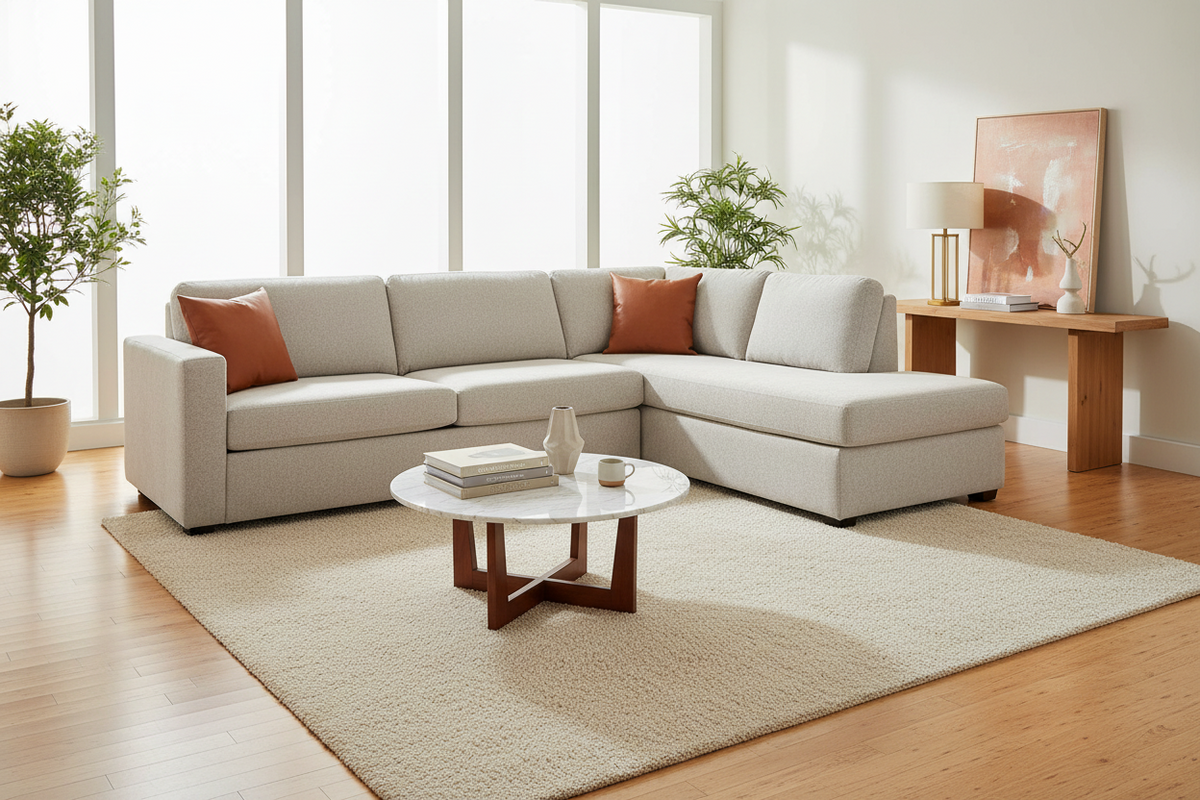 Transformer Custom Canadian Made Sleeper Sectional - MJM Furniture