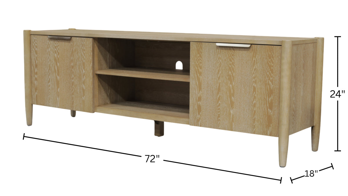 Reese Natural 72" TV Console