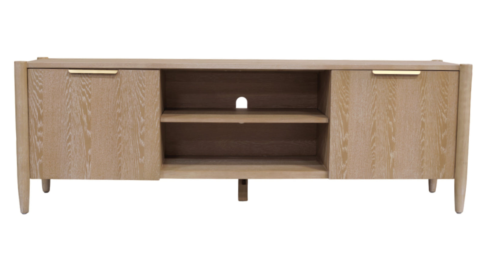 Reese Natural 72" TV Console - MJM Furniture