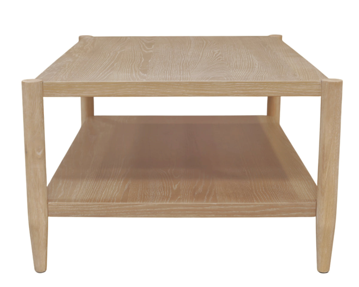 Reese Natural 48" Rectangle Coffee Table