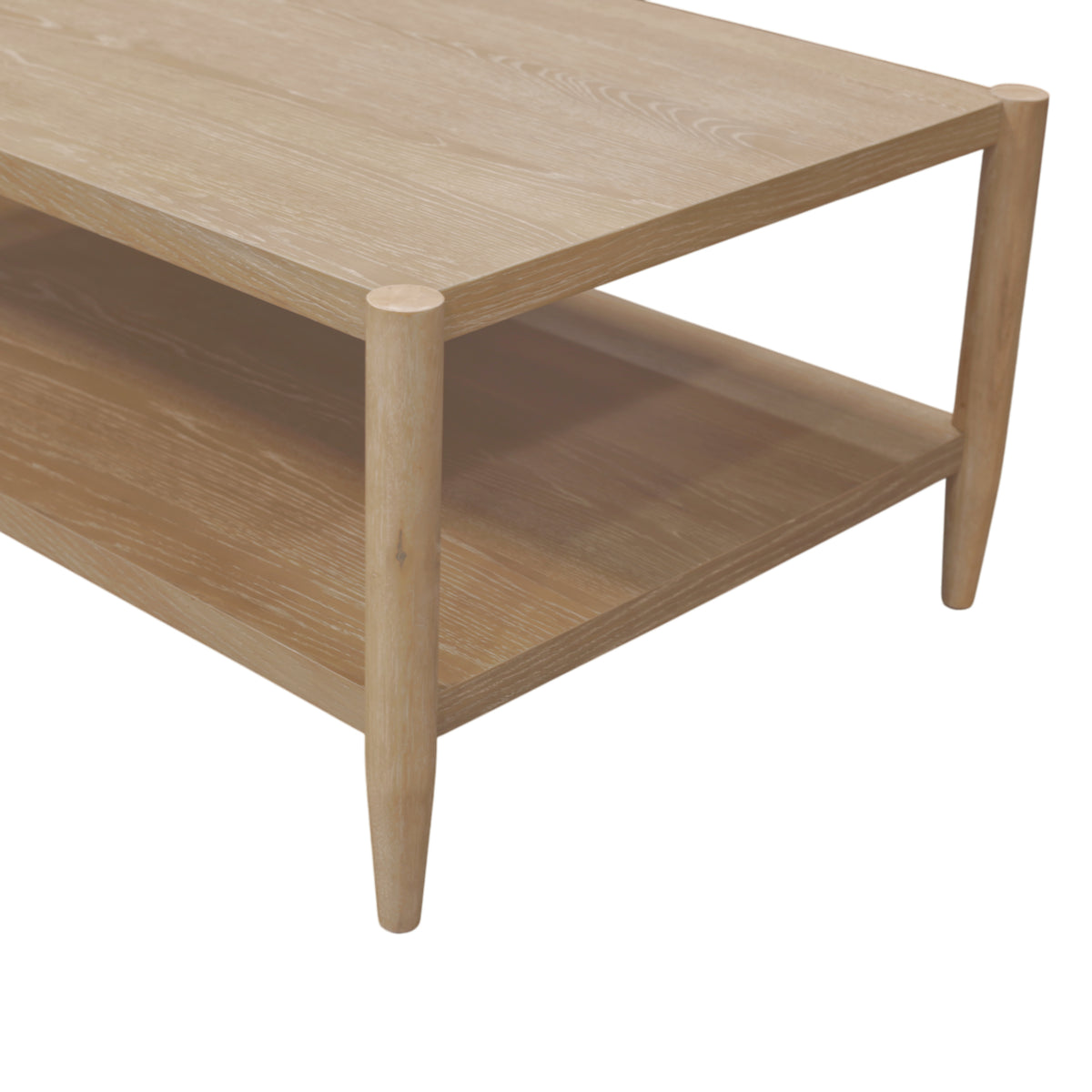 Reese Natural 48" Rectangle Coffee Table