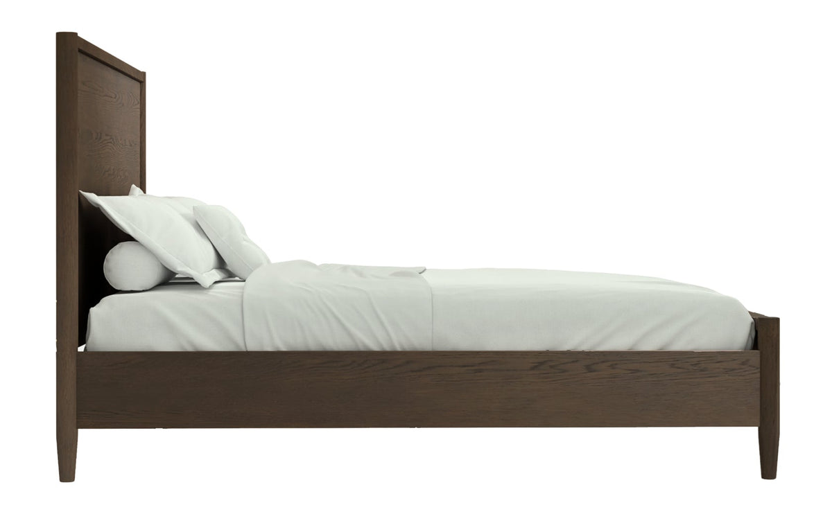 Reese Walnut Panel Bed