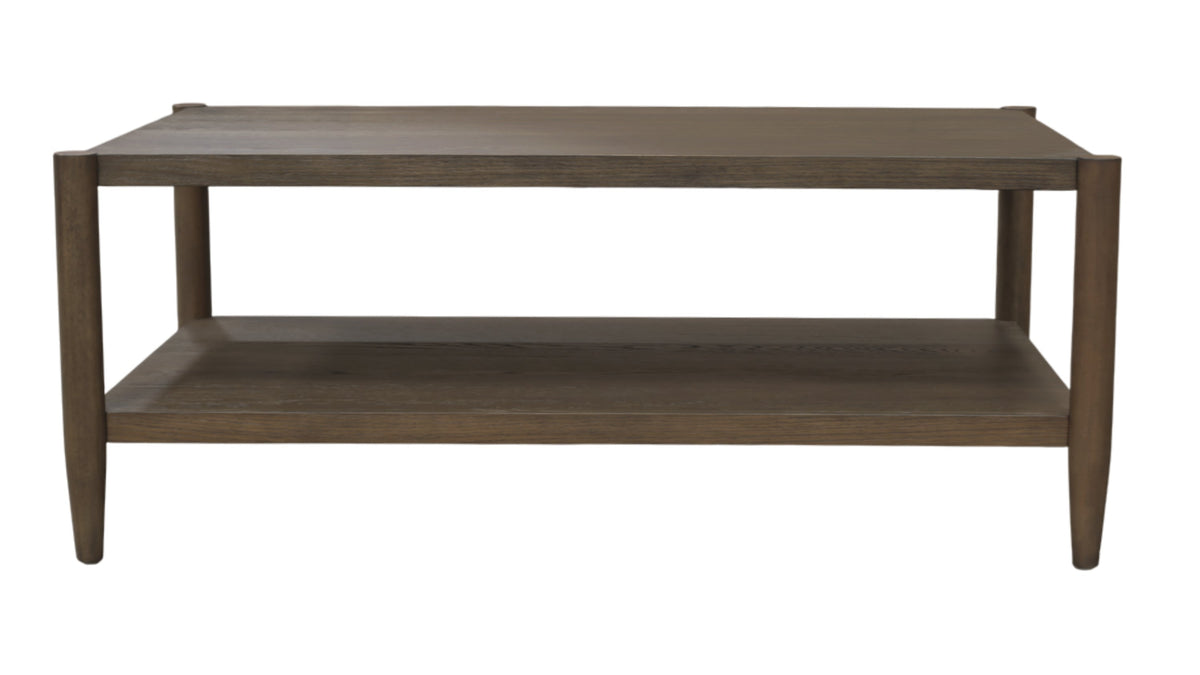 Reese Walnut 48" Rectangle Coffee Table