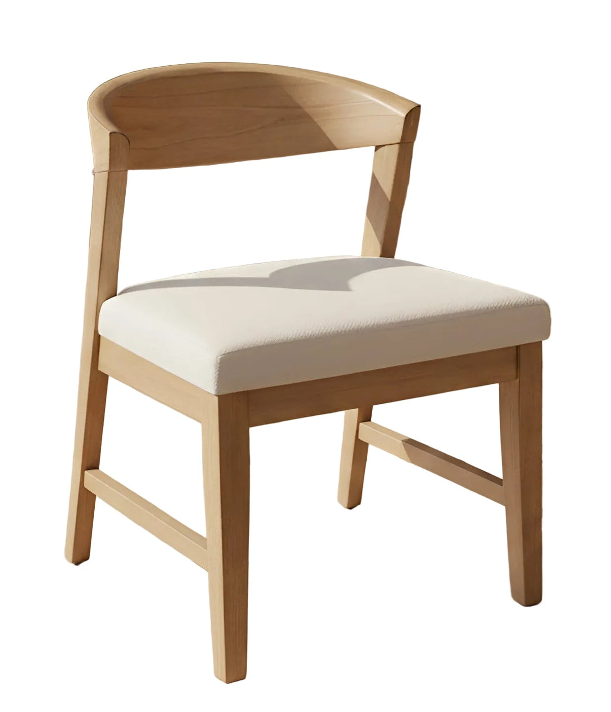 Haven Natural Wood Back Dining Chair - MJM Furniture