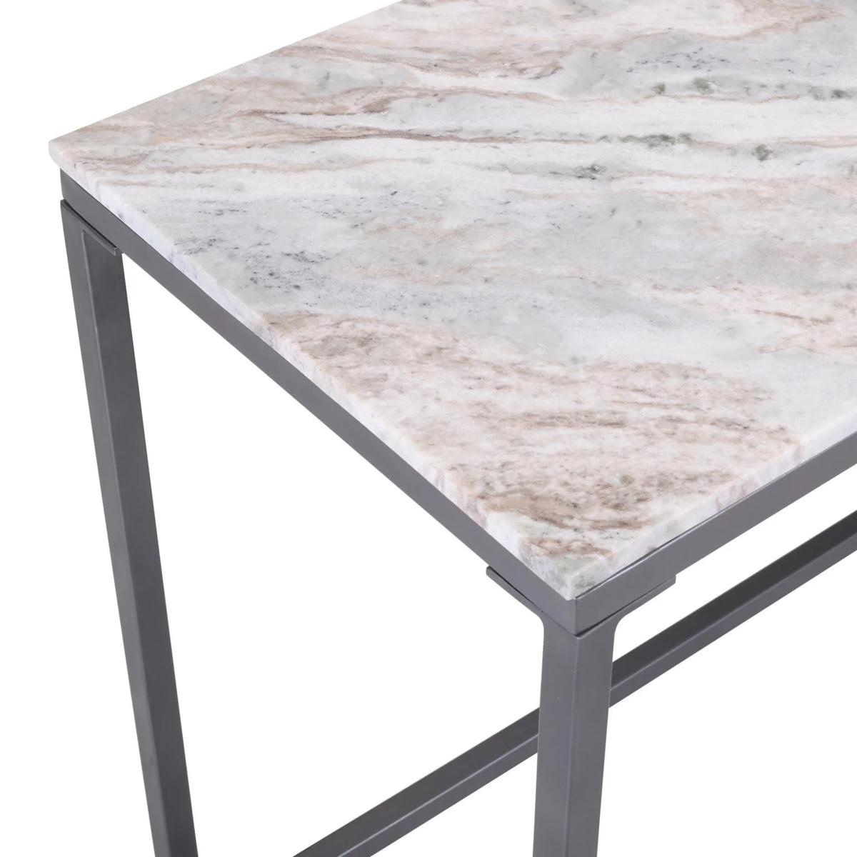 Hendrix Marble Top Sofa Table