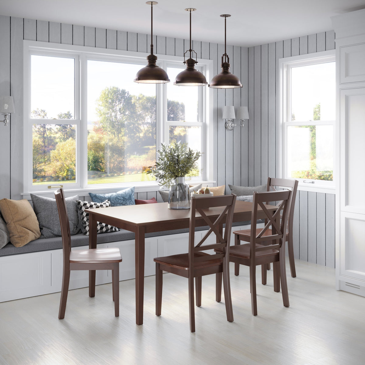 Simplicity Caramel Dining Table - MJM Furniture