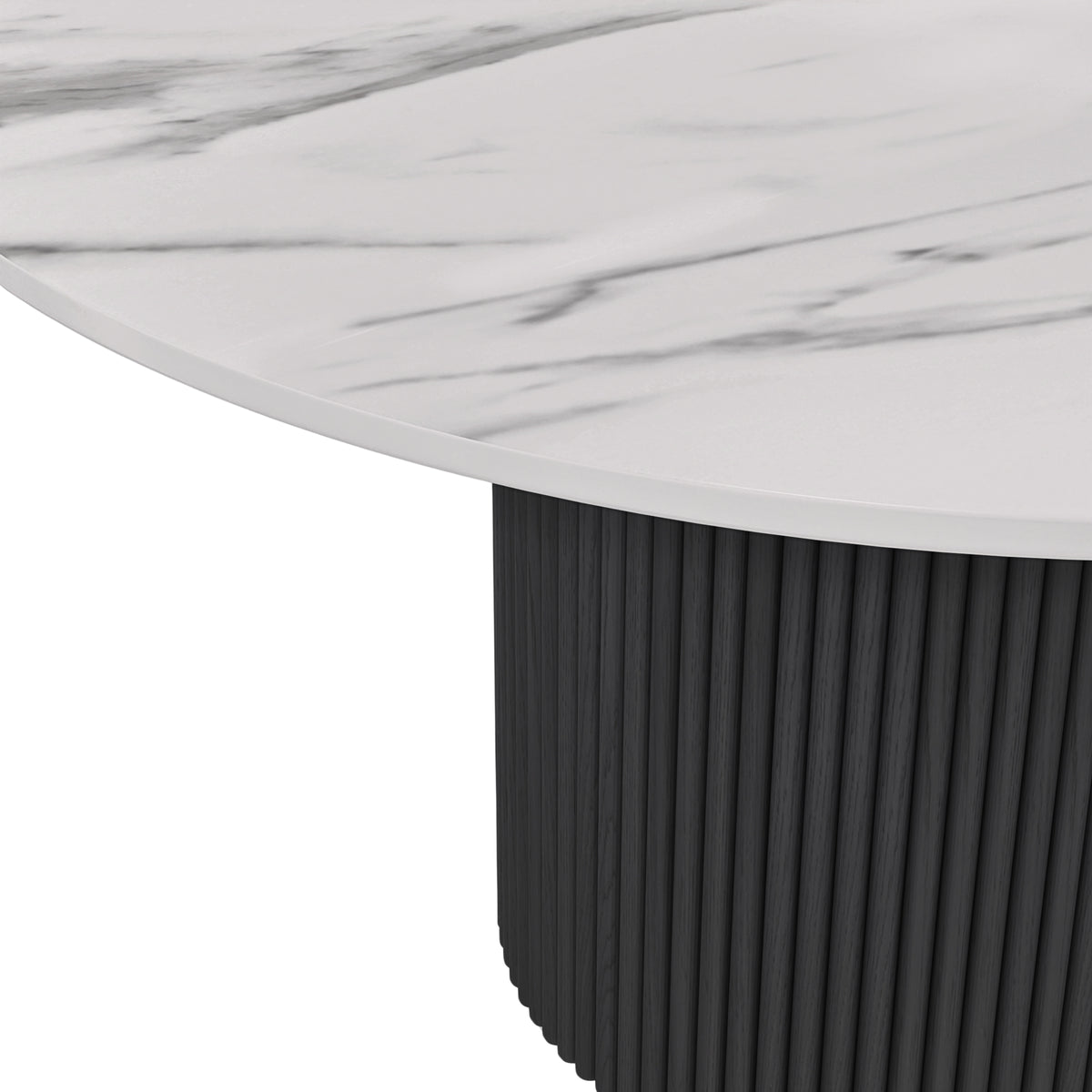 Serenity 54” Quartz Top Round Dining Table - MJM Furniture
