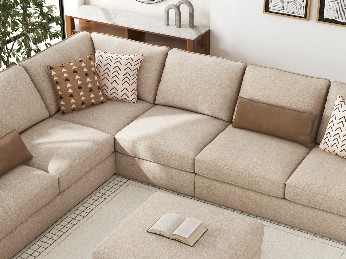 Seyler Sand Sectional - MJM Furniture