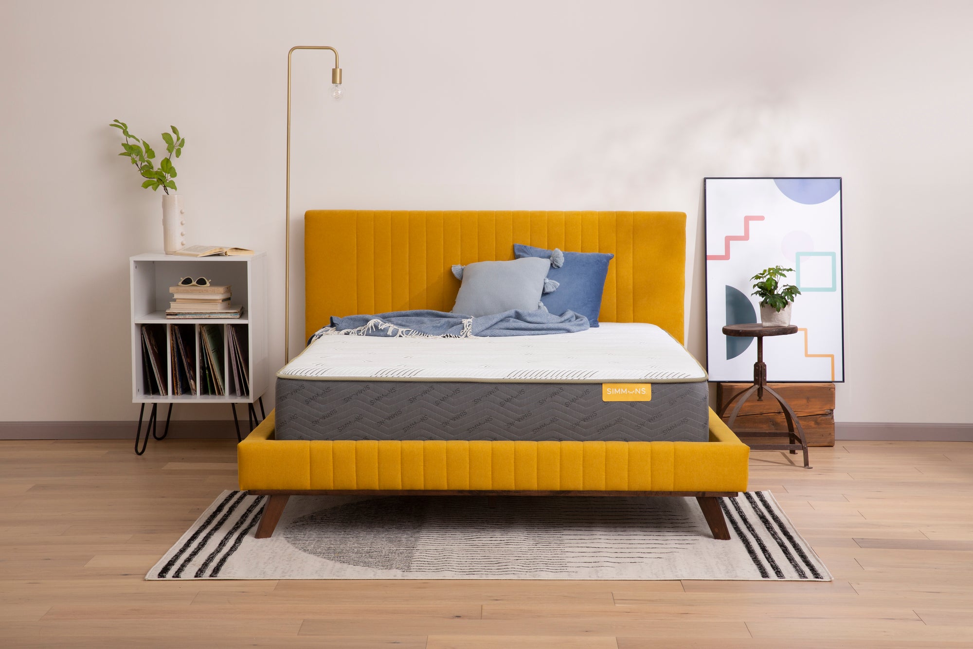 Simmons Deep Sleep Firm Queen Mattress - MJM Furniture