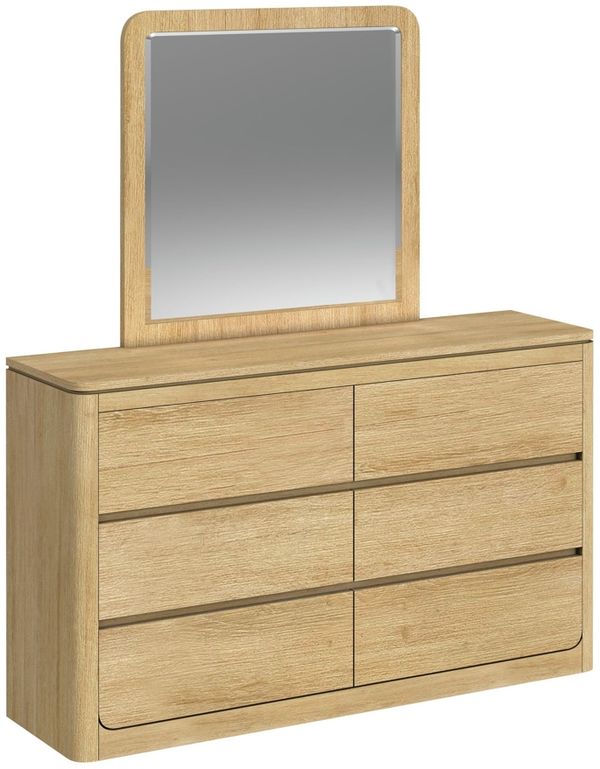 Aerin Natural Dresser & Mirror