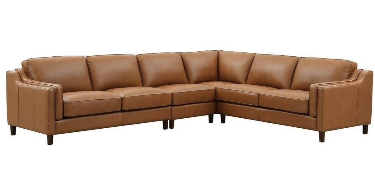 Bella Leather Sectional - MJM Furniture