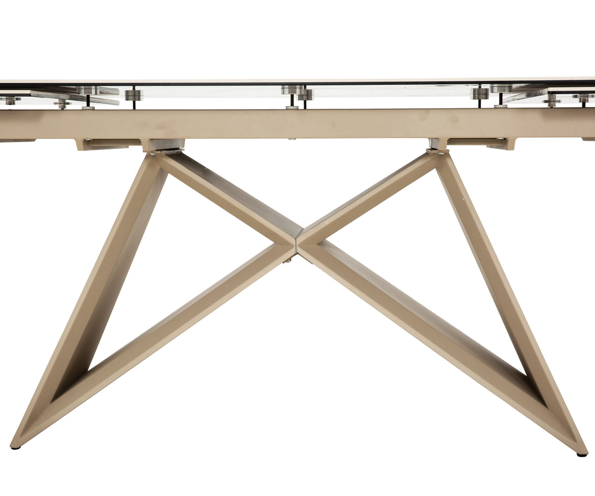 Harlowe 71"/102" Extendable Ceramic Dining Table