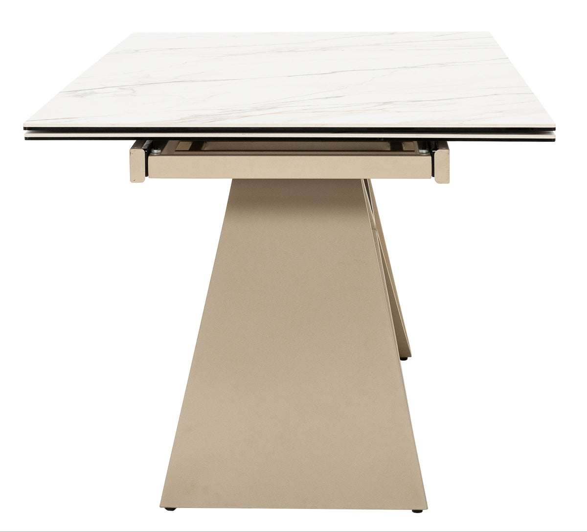 Harlowe 71"/102" Extendable Ceramic Dining Table