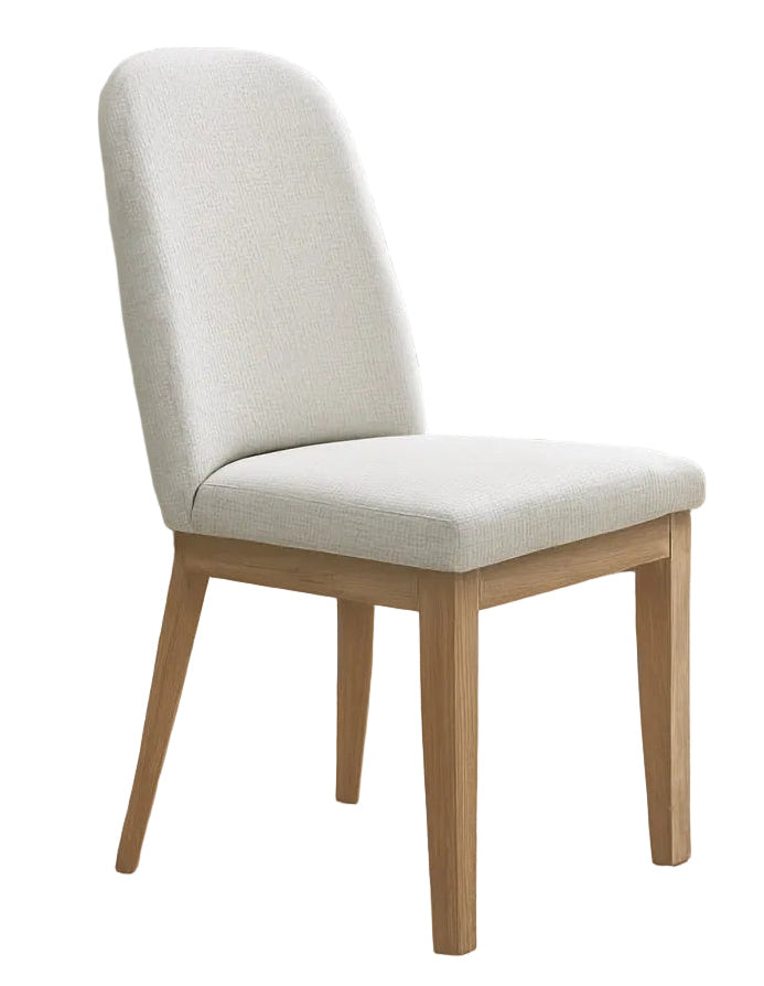 Abby Natural Upholstered Dining Chair