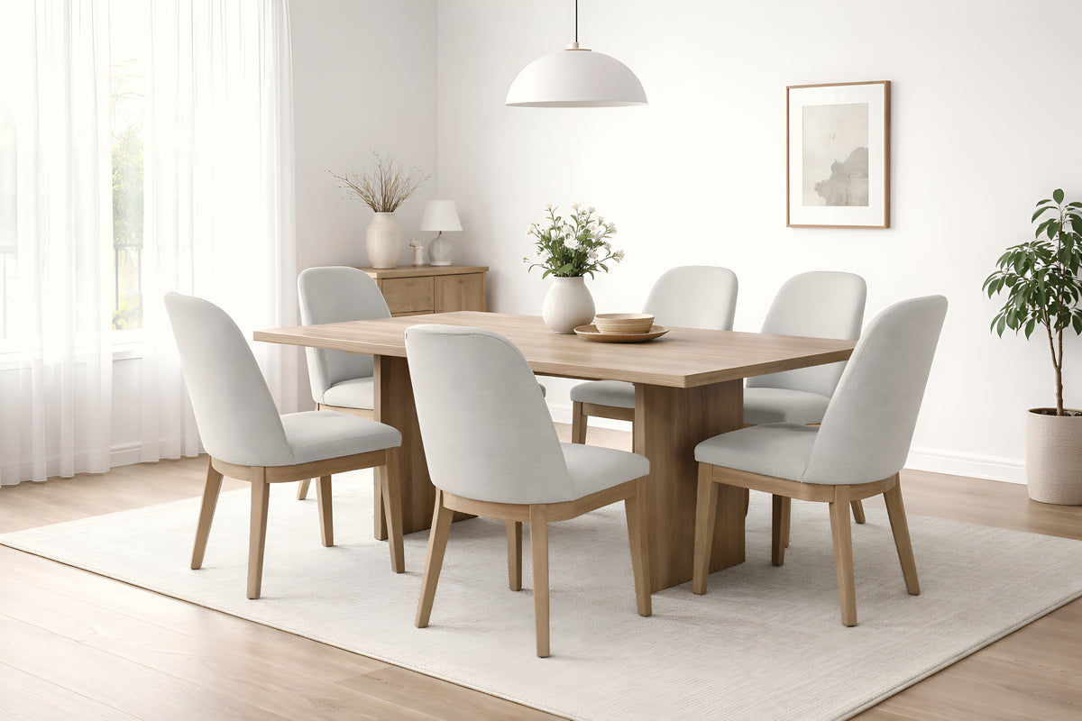 Abby Natural Dining Table