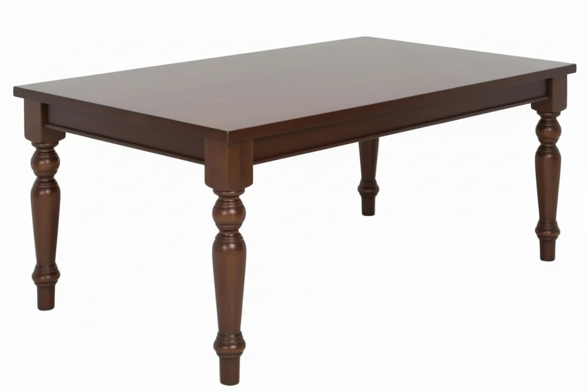 Urban Lodge 66” Dark Wood Dining Table - MJM Furniture