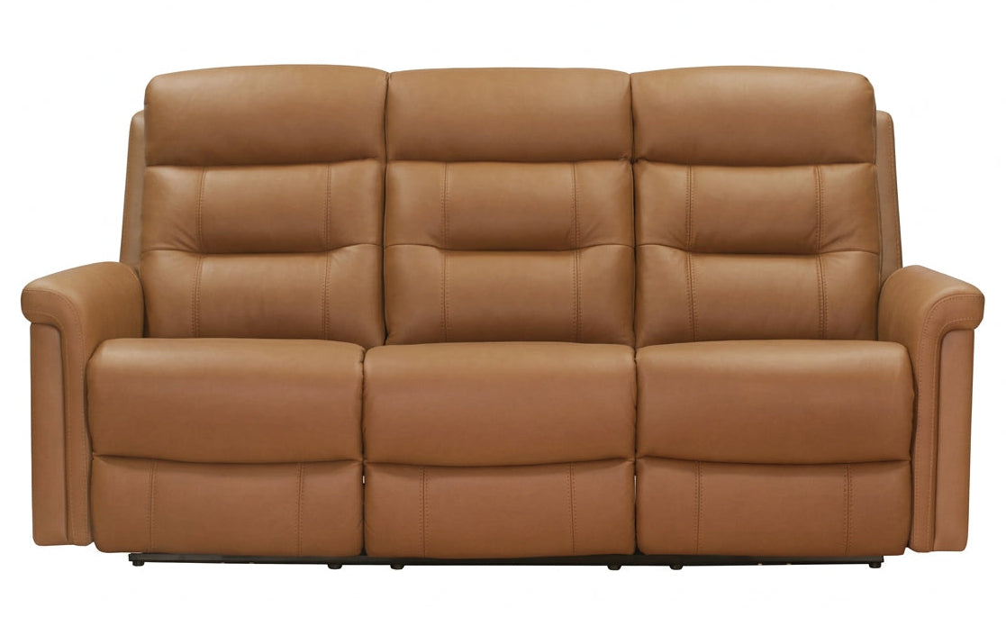 Josh 82" Cognac Leather Zero Gravity Power Reclining Sofa Reclining Seating Hydeline